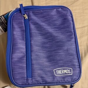 Thermos Blue and Purple Lunch Bag